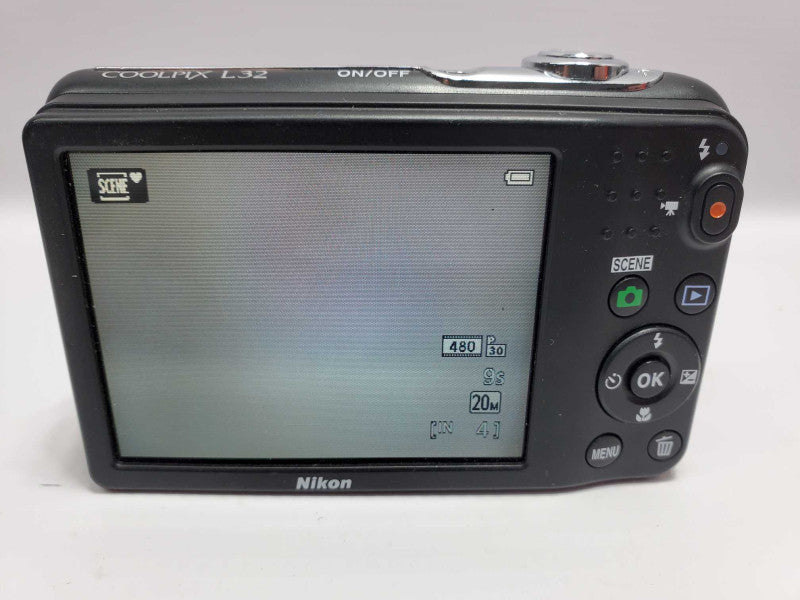 Nikon Coolpix L32 20.1MP Digital Camera |