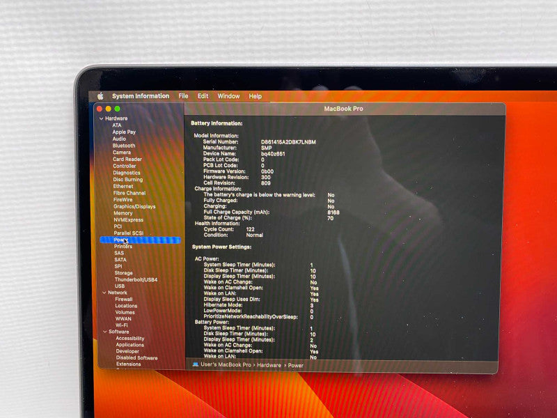MacBook Pro 2019 16-inch TouchBar with i7 CPU 16GB RAM & 500GB Storage  -
