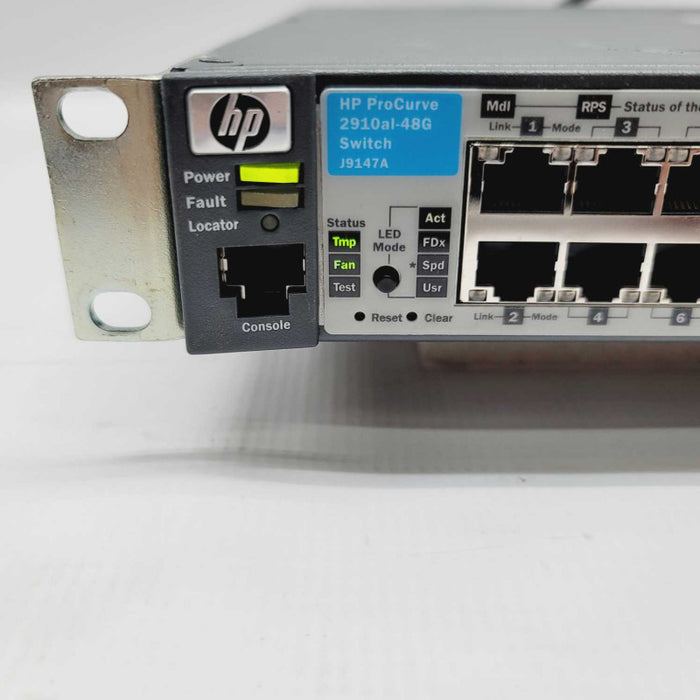 HP ProCurve 2910al-48G J9147A 48 Port SFP Gigabit Managed Ethernet Switch =