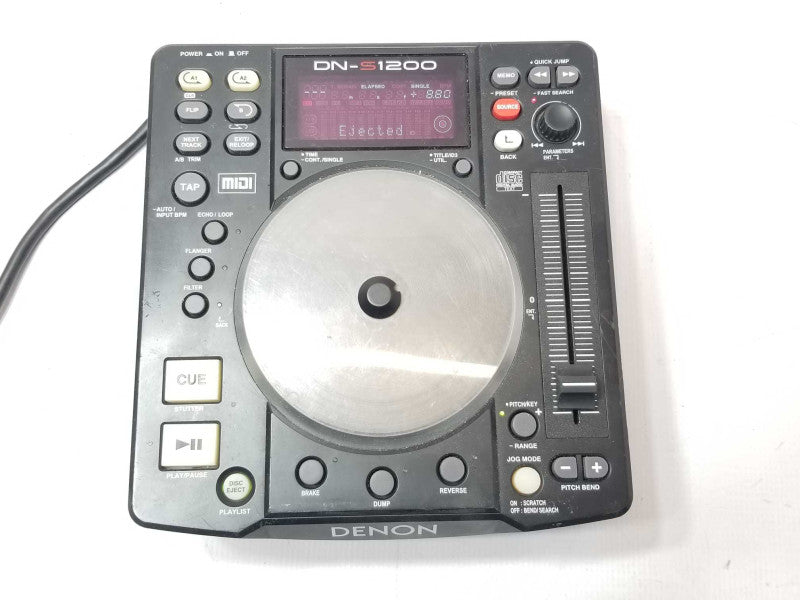 Denon DN-S1200 Single Portable CD/MP3 Player Controller  _