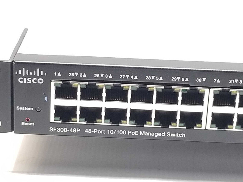 CISCO SF300-48P PoE Managed Switch SRW248G4P-K9 _