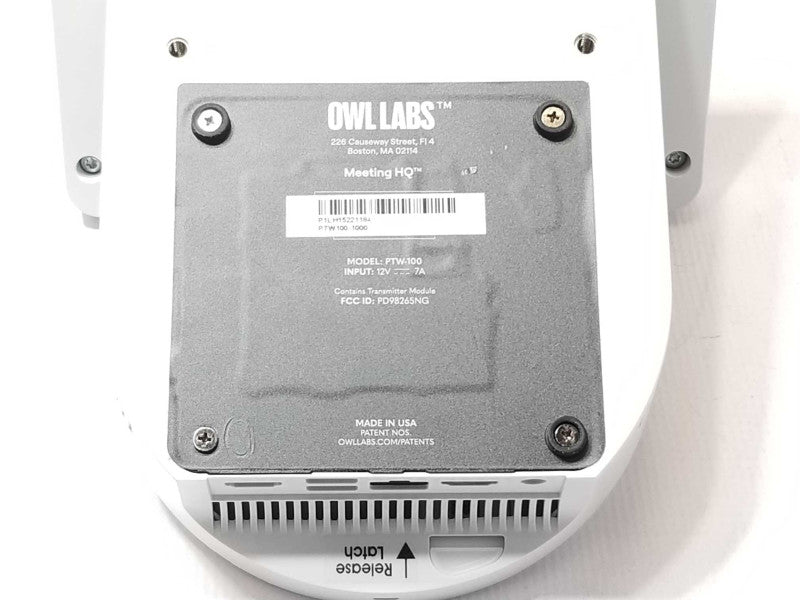 Owl Labs Meeting HQ Only, for Owl Pro In-Room Control Screen PTW100-1000 _
