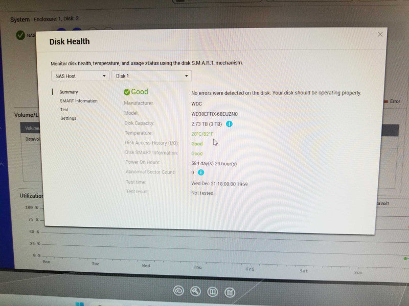 QNAP TS-453 Pro NAS 4 Bay with 2x 3TB HDDs, HDMI, Factory reset _