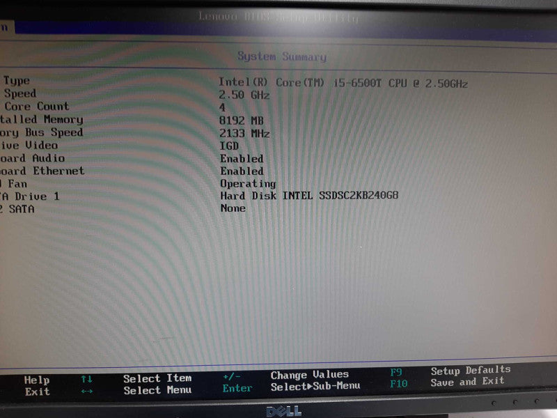 Lenovo ThinkCentre M700 Core i5-6500T @ 2.5GHz 8GB DDR4 240GB SSD Q$