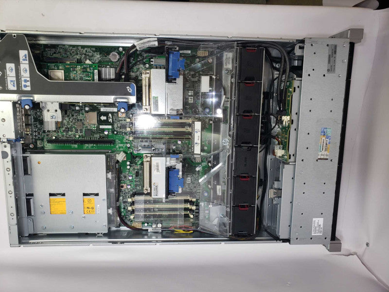 HP ProLiant DL 380e Gen8 2x Xeon E5-2407 v2 @ 2.40GHz 32 GB RAM 2x PSU B320i )