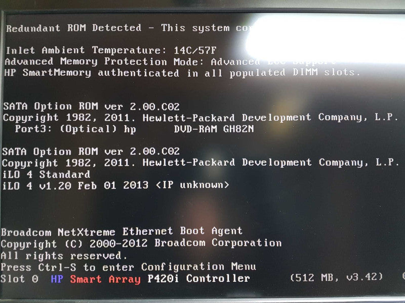 HP Proliant ML350P Gen8 Xeon E5-2620 @ 2.00ghz/ 40gb ram / READ #
