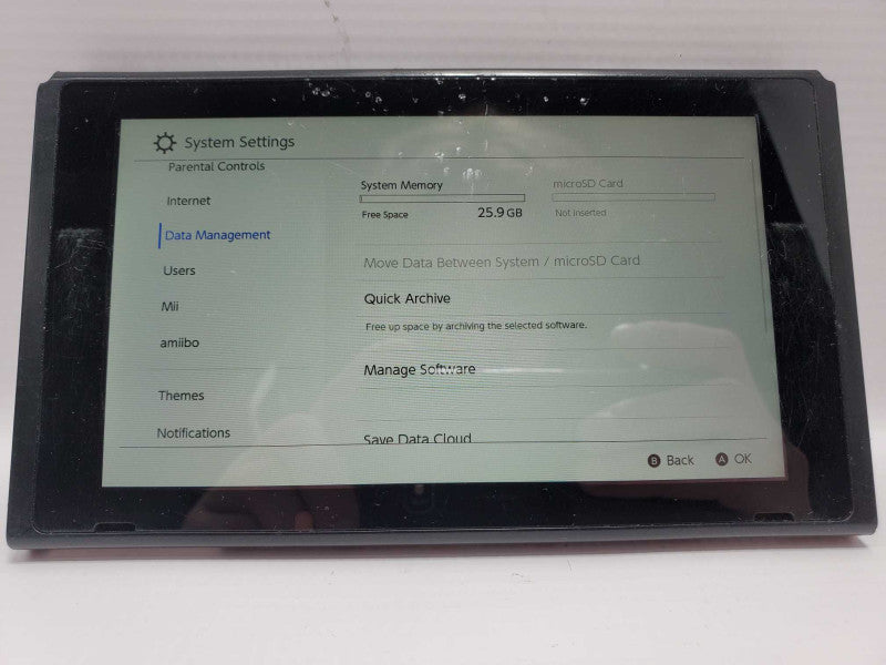 Nintendo Switch HAC-001 32GB Storage (READ) |