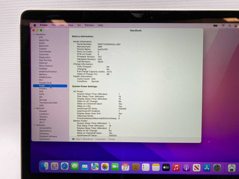 MacBook Retina 12-inch Early 2016 with Intel m3 Processor 8GB RAM & 250GB  -