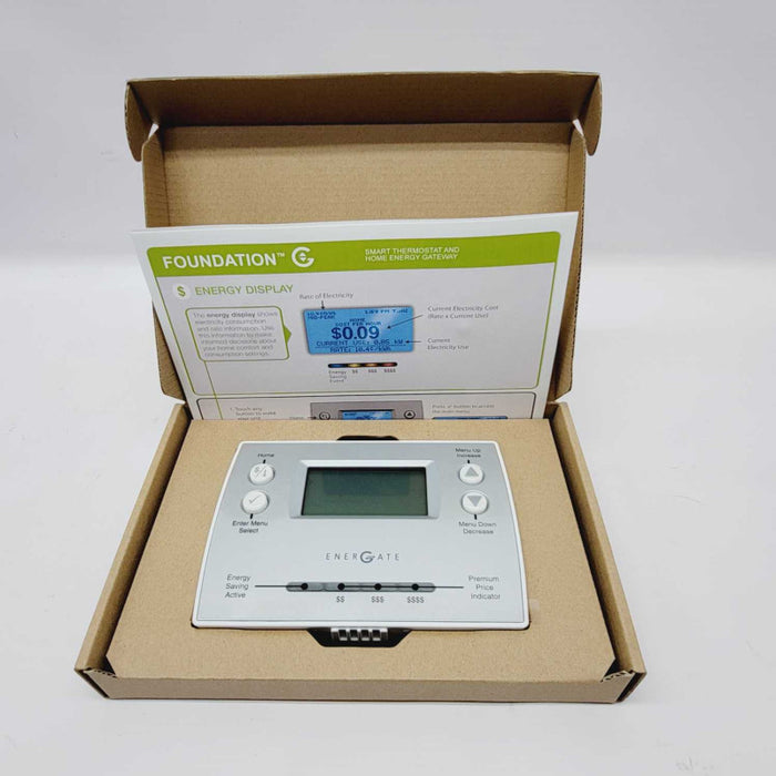 NEW Energate FZ100 Foundation Smart Programmable Thermostat Q=