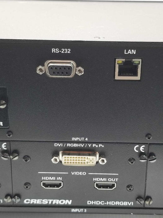 Crestron DVPHD-4 High-Definition Digital Video Processor w/ 3 Cards READ _