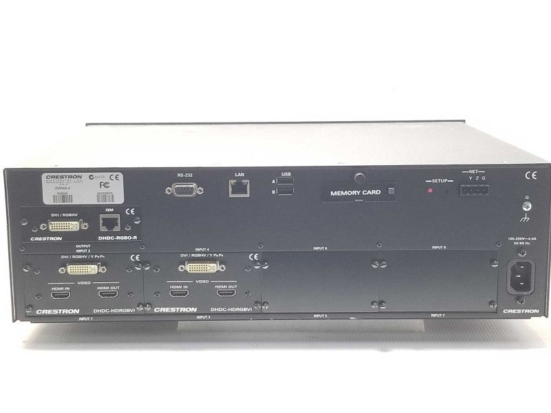 Crestron DVPHD-4 High-Definition Digital Video Processor w/ 3 Cards READ _