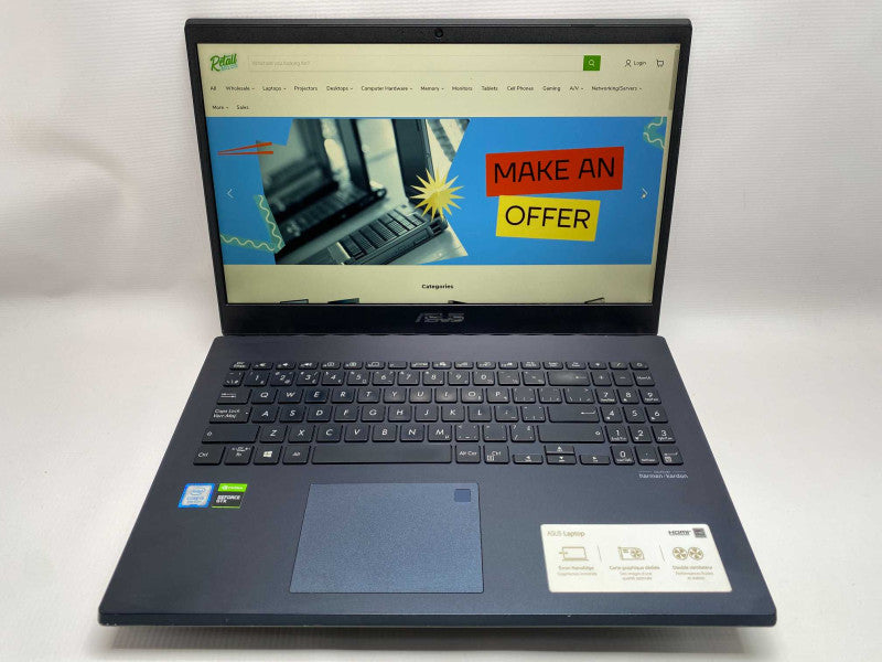 ASUS VivoBook X571GT with I5-9300H CPU 4GB RAM & 512GB SSD Storage READ -