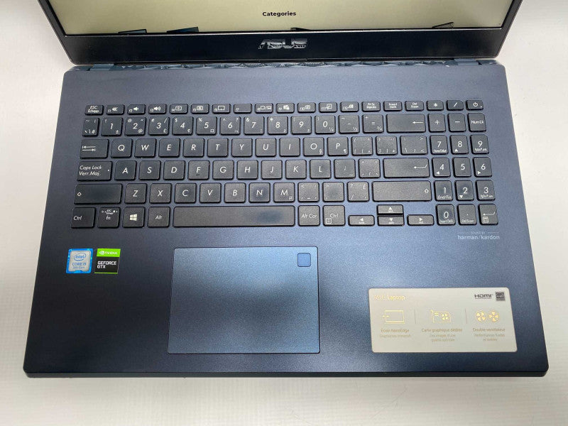 ASUS VivoBook X571GT with I5-9300H CPU 4GB RAM & 512GB SSD Storage READ -