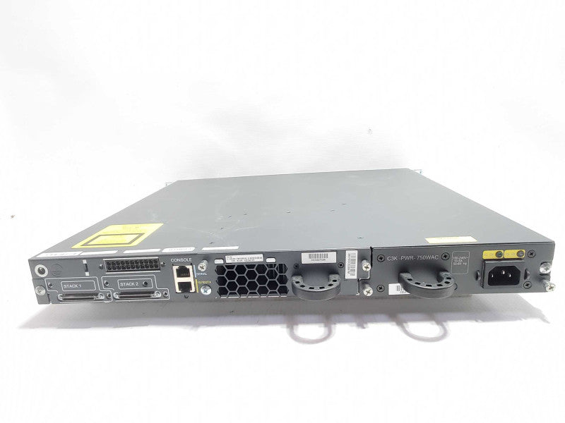 Cisco Catalyst WS-C3750E-48PD-S 48-Port Gigabit Managed PoE Ethernet Switch ~