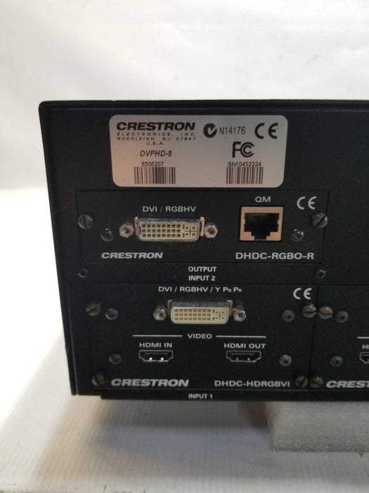 Crestron DVPHD-4 High-Definition Digital Video Processor w/ 5 Cards _