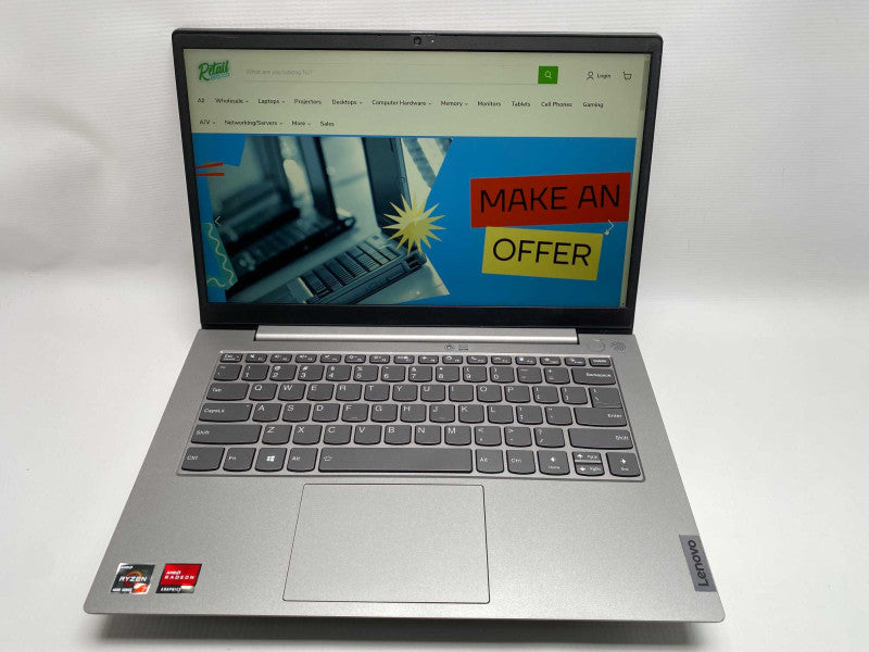 Lenovo ThinkBook 14 G2 with AMD Ryzen 7 4700U CPU 16GB RAM & 512GB SSD READ  -