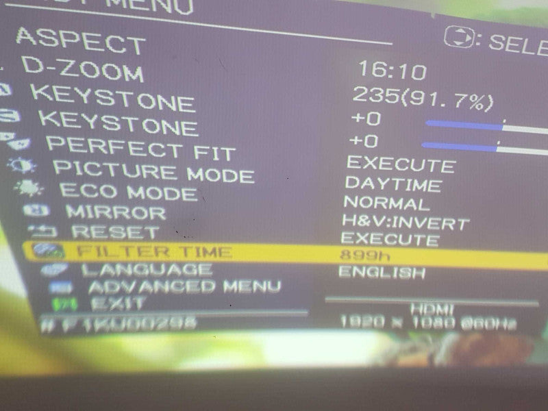 Hitachi CP-A301N 3LCD PROJECTOR / 899 filter hours #