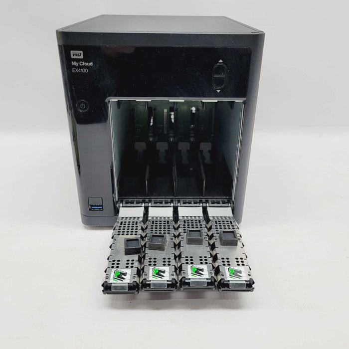 WD Diskless My Cloud EX4100 Expert Series Network Attached Storage - NAS READ =