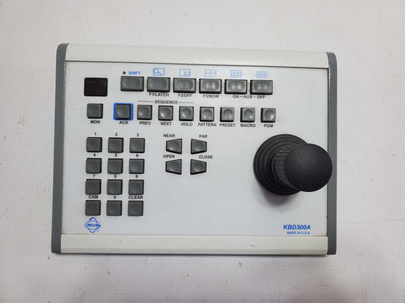 Pelco KBD300A Rev:A Joystick PTZ Keyboard Controller, AS-IS ~