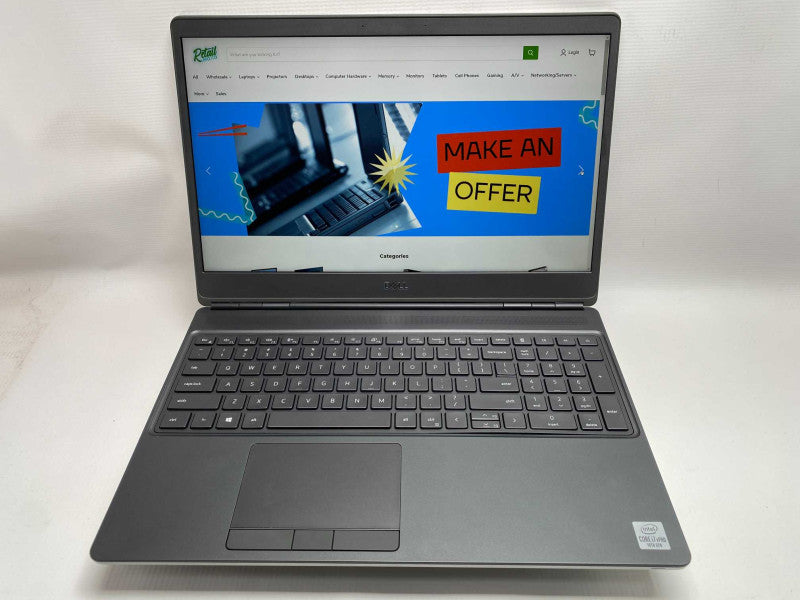 DELL Precision 7550 with i7-10850H CPU 32GB RAM & 1TB NVMe SSD  -