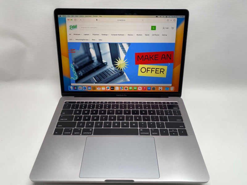 MacBook Pro 13-inch 2017 i5-7360U CPU 8GB RAM & 120GB SSD Storage  -