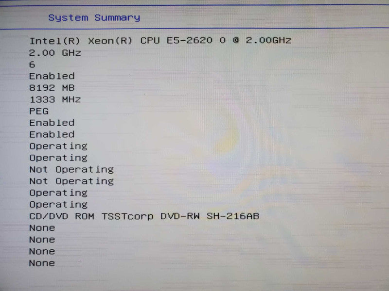 Lenovo Thinkstation D30 Xeon E5-2620 @ 2.00GHz / 8Gb ram / Quadro 4000 GPU ~ ~