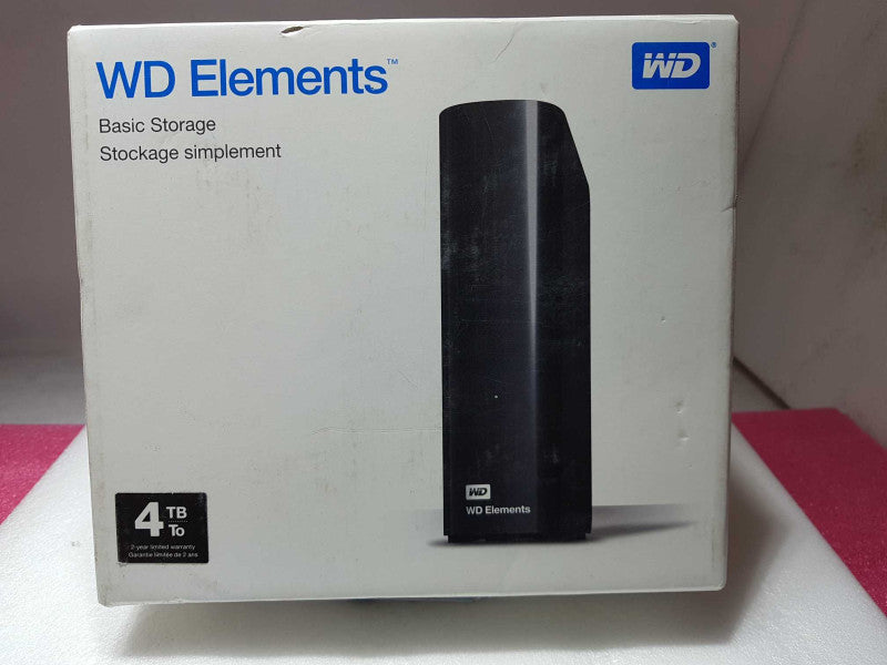 4TB External HDD- WD Elements USB 3.0