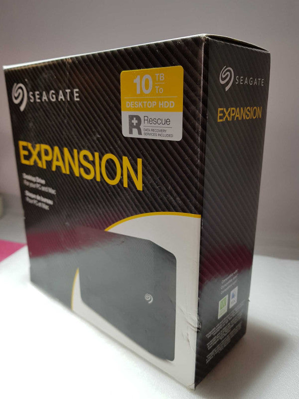 10TB External HDD- SEAGATE EXPANSION — retail.era