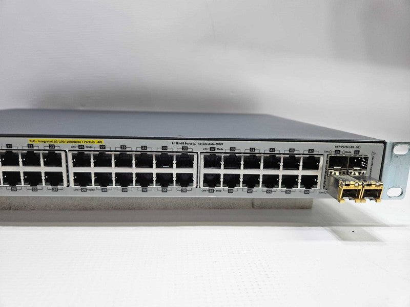 HP J9772A J9772-60301 J9772-48G POE Managed Switch Manageable POE+ )