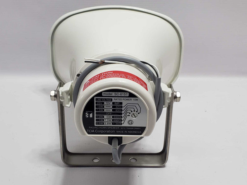 TOA SC-615T Paging/Horn Speaker (New Open-Box) |
