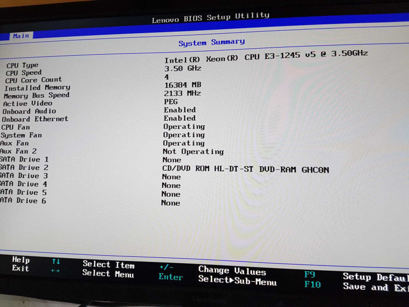 Lenovo P310 Desktop Intel Xeon E3-1245 @ 3.5Ghz 16GB Ram Quadro K2200 #