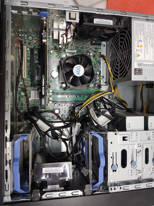 Lenovo P300 Desktop Xeon E3-1245 @ 3.5GHz 16GB Ram Quadro K2200 #