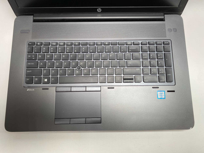 HP ZBook 17 G3 with i7-6700HQ CPU 16GB RAM & 256GB SSD Storage READ  -