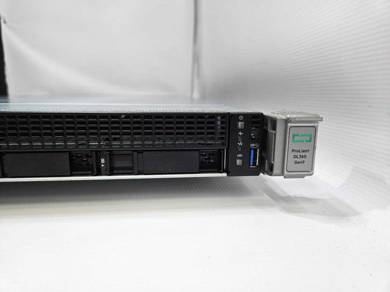 HP ProLiant DL360 Gen9 1x Xeon E5-2630 v4 @ 2.20GHz 32 GB RAM 2x 500W PSU )