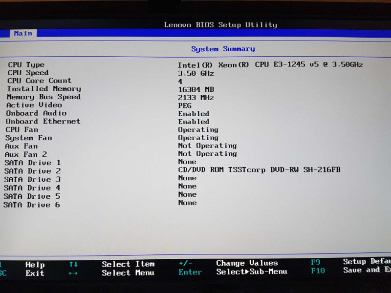 Lenovo P310 Desktop E3-1245 @3.5GHz 16gb RAM Quadro K2200 #