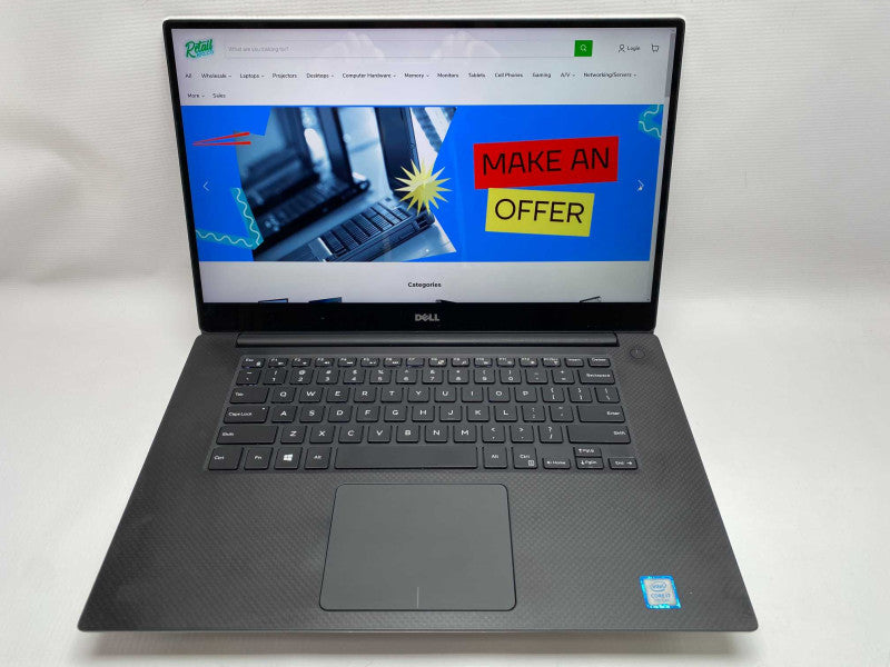 DELL XPS 15 9560 with i7-7700HQ CPU 32GB RAM & 512GB NVMe Storage
