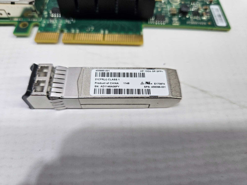 Full height HP Ethernet 10Gb Dual Port 546SFP+ Adapter 790314-001 Q)