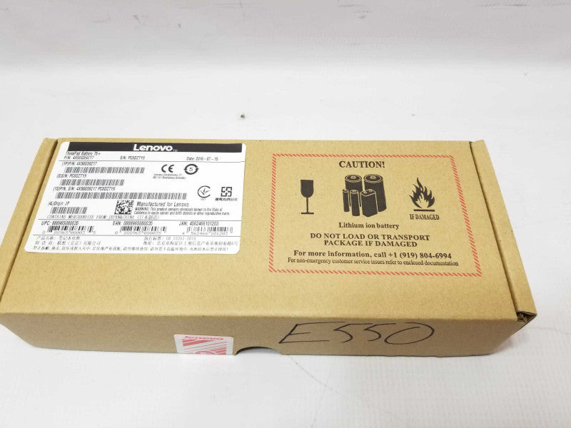 Lenovo thinkpad battery 76+ 4X50G59217 Battery E565 E560 E555 E550 E550c Q_
