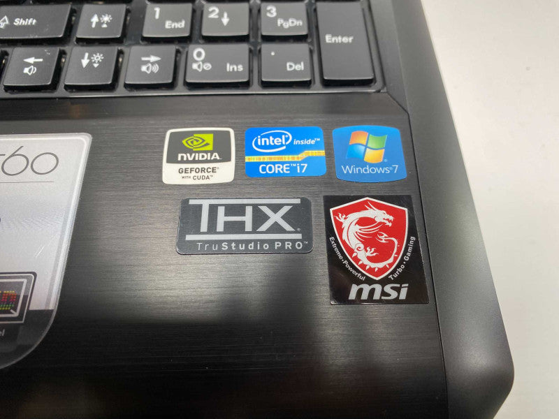 MSI GT60 Gaming Laptop with i7-3610QM CPU 12GB RAM & 2x 500GB HDD Storage  -