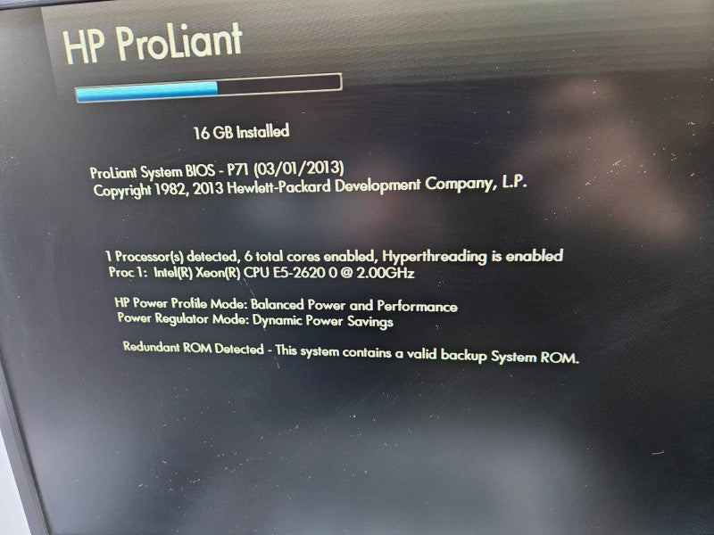 HP ProLiant DL360p Gen 8 Xeon E5-2620 @ 2.00 GHz 16GB RAM P420i 2x PSU )