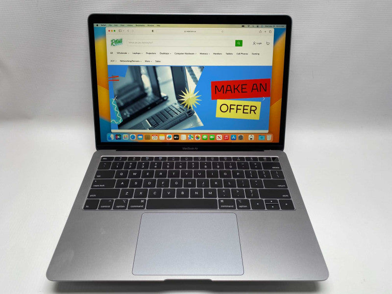 MacBook Air Retina 13-inch 2019 with i5-8210Y 16GB RAM & 250GB Storage  -