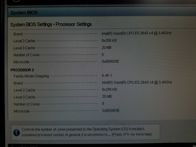 Dell PE R730, 2x Xeon E5-2643 v4 3.4GHz 6C, 16GB DDR4, No RAID, 2x PSU, 2.5 _