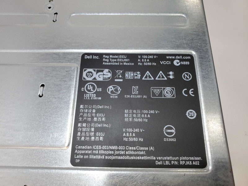 Dell PowerVault MD3200i, 2x MD32 Controllers 2x 600W 12x 3.5\\" \t Q(