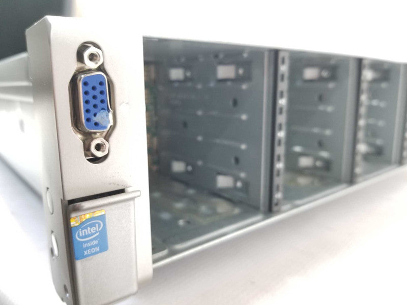 HP Proliant DL380 Gen8, 2x Xeon E5-2640v2 2.0GHz, 64GB, P420i, 2x PSU, Read _