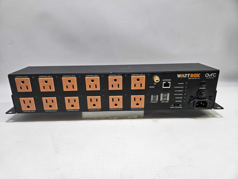 WATTBOX WB-700-IPV-12 Rack Mount IP Controllable Power Conditioner )