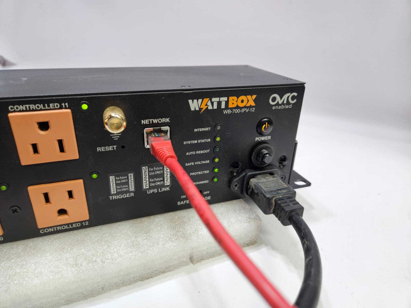 WATTBOX WB-700-IPV-12 Rack Mount IP Controllable Power Conditioner )