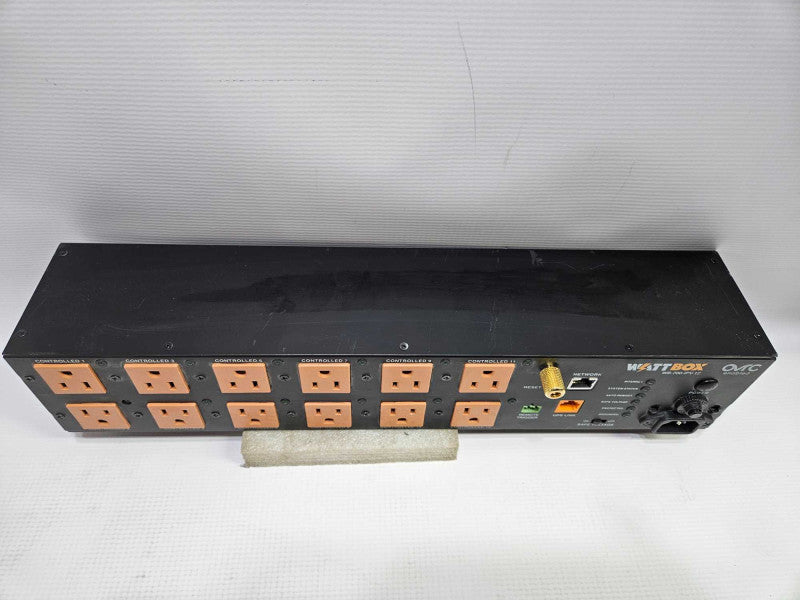 WATTBOX WB-700-IPV-12 Rack Mount IP Controllable Power Conditioner Q)