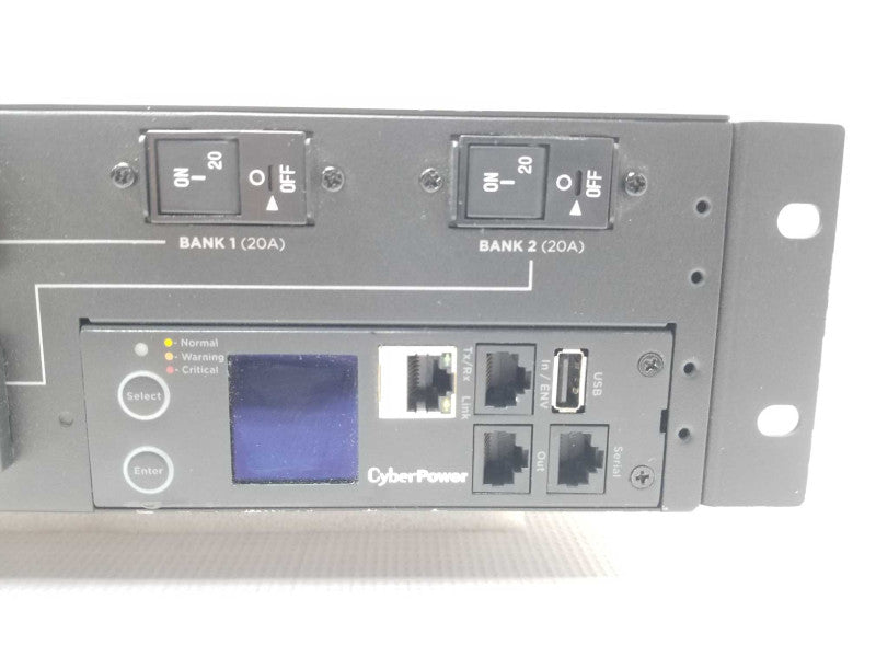 CyberPower PDU41003 Switched PDU,100-120Vac 24A,16 Outlets _