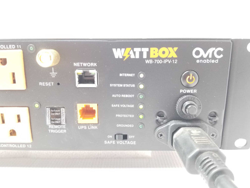 WattBox WB-700-IPV-12, 12 Outlets Remote Managed  _