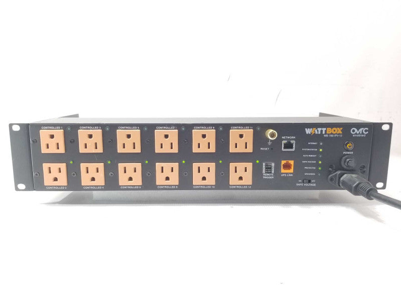 WattBox WB-700-IPV-12, 12 Outlets Remote Managed  _